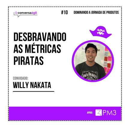 Desbravando as métricas piratas Conversa Ágil podcast