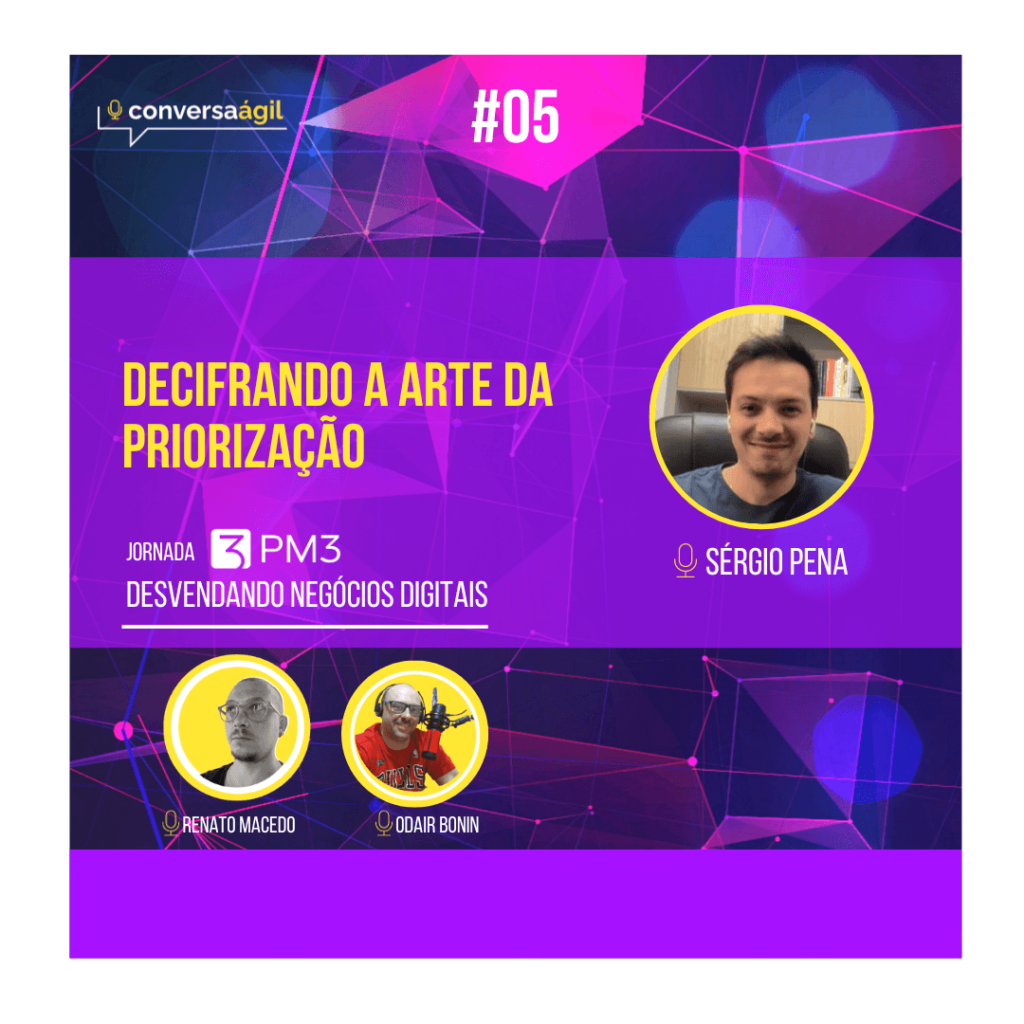 Episódio Decifrando a Arte da Priorização com Sergio Pena